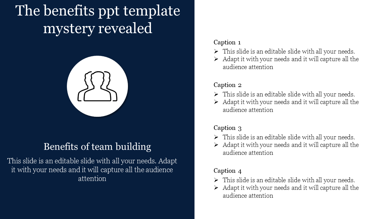 Download Benefits PPT Template - Mystery